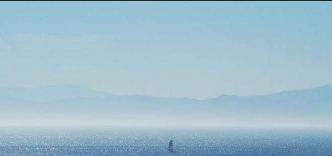 Anasazi - big world for a small boat ©  SW